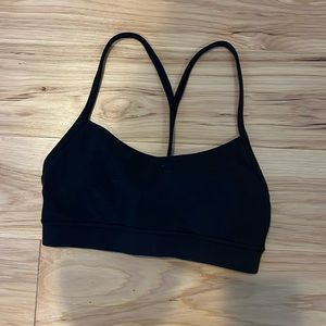 Black lululemon bra, size 2